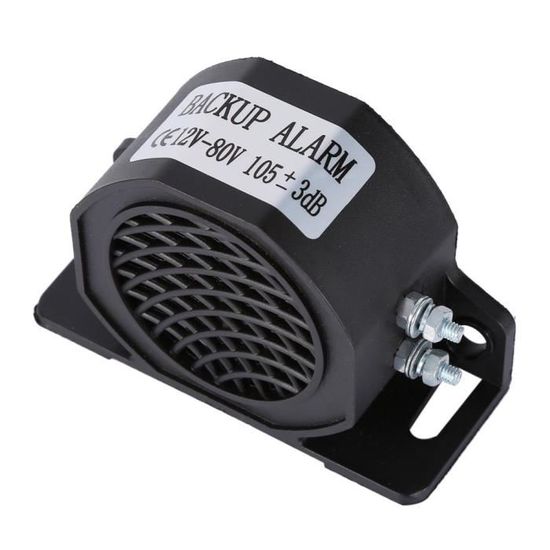 105DB Sir/ène de Voiture Universel Alarme de Secours Voiture Avertisseur Sonore Voiture pour V/éhicule Camion Alarme de Recul