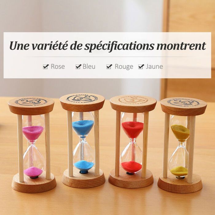 Sablier De Sécurité En Verre ABS Pour Enfants,temps D'apprentissage,goutte D'eau,bouteille De