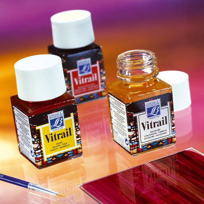Peinture Acrylique Lefranc Bourgeois - Jaune Moyen 80 Ml - Couleur Fine
