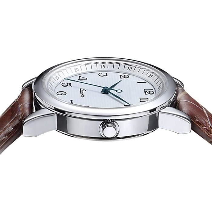 Montre deals cadran inversé
