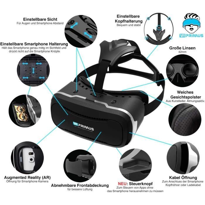Casque top vr s8