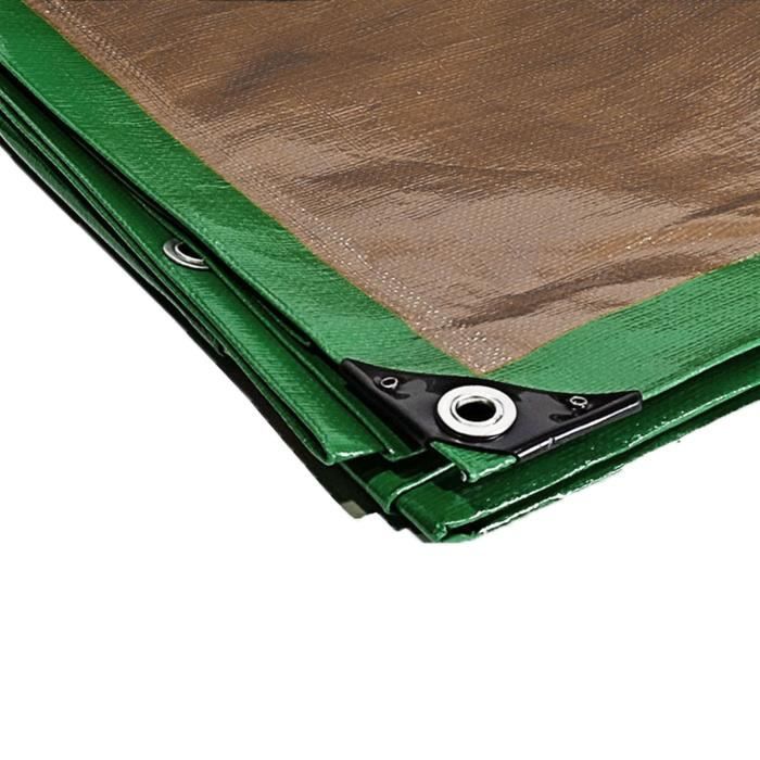 Bâche de couverture polyéthylène 6x10 - 240g/m²