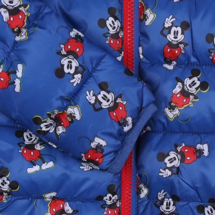 Mickey Mouse Disney Garcon Impermeable Veste Bleue Bleu Cdiscount Pret a Porter