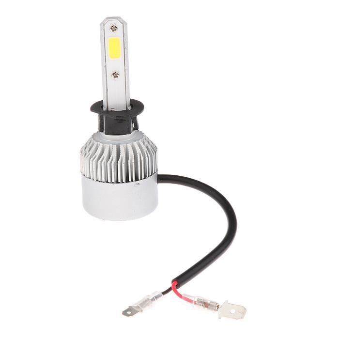 2x S2 H1 72W 6000K Ampoule LED Voiture Headlight 7200 LM Lampe De