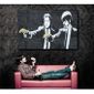 Banksy Graffiti Art Home Décor Peinture à L Huile Hd Imprimer Banksy Graffiti Art Home Décor Peinture