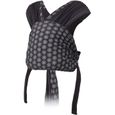 Infantino Porte bébé Together - Echarpe préformée facile à mettre en tissu extensible, avec assise ergonomique, mode de portage vent-0