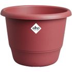 ELHO GIVE ROOM TO NATURE ELHO Pot de fleurs Amiga Rond 40 - Rouge - Ø 39 x H 29 cm - Extérieur - 100% recyclé