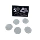 Gribouille Import - Grilles Metal Pipe 20 mm - Couleur:Silver