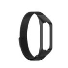 LEMONDA Sangle De Montre Intelligente En Acier Inoxydable Milanais Pour Samsung Galaxy Fit2 SM-R220 - Noir