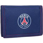 Portefeuille PSG Officiel Bleu - 13.5 X 9.5 X 2 Cm Avec Fermeture Velcro Et Éclair