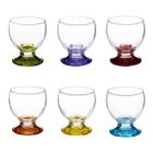 SECRET DE GOURMET Lot de 6 Verres à Vin "Tino" 28cl Multicolore