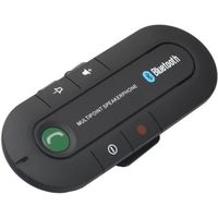Bluetooth multipoints sans-fil mains libres voiture Kit mains libres pour iPhone mobile