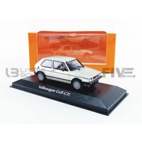 Voiture Miniature de Collection - MAXICHAMPS 1/43 - VOLKSWAGEN Golf GTI - 1983 - Silver - 940055174