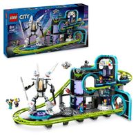 LEGO® City 60421 Le parc d’attractions de Robot World - Jeux de fête foraine enfant 8 ans