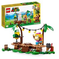 LEGO® Super Mario 71421 Ensemble d'Extension Concert de Dixie Kong dans la Jungle, à Combiner avec Pack de Démarrage
