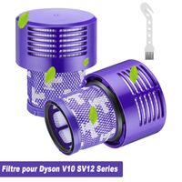 Filtre pour Dyson V10 SV12, Filtre de Rechange Dyson pour Série,de Remplacement pour Dyson Absolute/Animal/Total Clean (2 Packs)