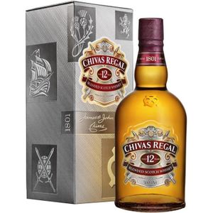WHISKY BOURBON SCOTCH Whisky Chivas Regal 12 ans - Blended whisky - Ecos