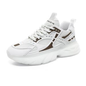 BASKET Baskets Homme - Fashion - Sport Respirant et Léger - Blanc - Textile - Lacets