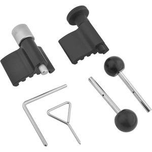 Kit De 3 Outils De Blocage De Volant Moteur - Pour Moteurs Essence Et Diesel - Inclut Adaptateur - Mécanique Auto, Bricolage