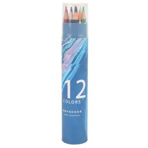 CRAYON DE COULEUR Akozon 12 crayons de couleur à base d'huile Crayon