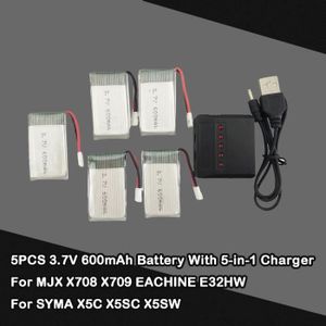B Blesiya Adaptateur de Chargeur de Batterie Pi/èces de Rechange pour Mod/èles davion DJI Spark RC