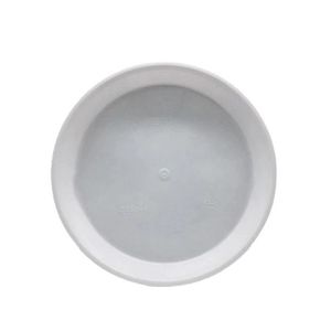 SOUCOUPE - PLATEAU Blanc XL - Pot de fleurs de forme ronde en plastiq