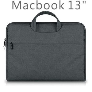 Sac à Main Serviette Sacoche de Protection pour Ordinateur Portable Apple Macbook Air Macbook Pro Macbook Pro Retina étanche sac dépaule Azur 11.6 Pouces 