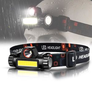 TrustFire H5R Lampe Frontale d'une luminosité maximale de 600 lumens avec 2  X LED, Conception de projecteur à 150°, Batterie 1[87] - Cdiscount Sport
