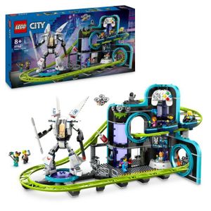 ASSEMBLAGE CONSTRUCTION LEGO® City 60421 Le parc d’attractions de Robot Wo