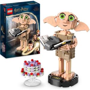 ASSEMBLAGE CONSTRUCTION LEGO® Harry Potter 76421 Dobby l’Elfe de Maison, Jouet de Figurine de Personnage, Cadeau