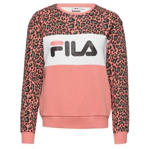 sweat fila femme orange