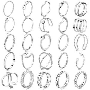 LATRAT 8 Pcs Ajustement de la Taille de la Bague Invisible Transparente en  Silicone, Ajusteur de Taille d'anneau Réducteur d'anneau, pour Anneaux