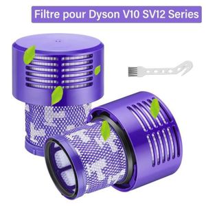 BROSSE ET ACCESSOIRE D’ASPIRATEUR Filtre pour Dyson V10 SV12, Filtre de Rechange Dys