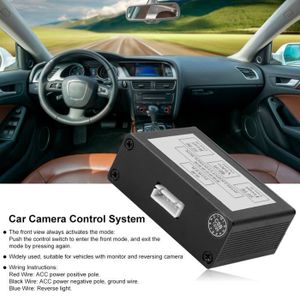 RADAR DE RECUL LEX commutateur automatique de canal Convertisseur de caméra de stationnement de voiture intelligent vue arrière auto recul - Qqmora