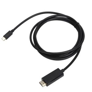 CÂBLE INFORMATIQUE Tbest Câble adaptateur USB3.1 vers HDMI pour Macbo
