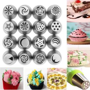 21,22 Décoration Gâteau Piping étoile givrage Tubes//Buses 13,14,15,16,17,18,19,20