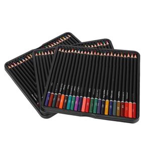 CRAYON DE COULEUR LAM-72pcs Crayons de couleur ensemble de peinture 