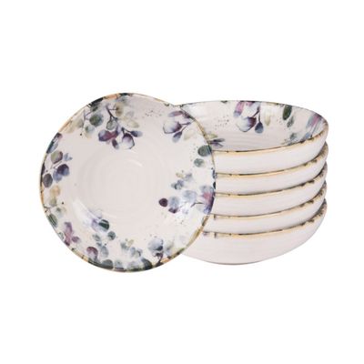 Assiette creuse Polaire 20 cm (lot de 6) - Table Passion - Maison