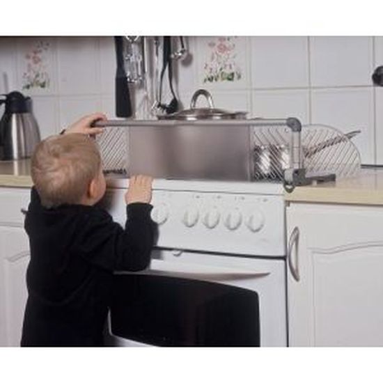 Protection De Cuisiniere Double Usage A Safety Cdiscount Puericulture Eveil Bebe