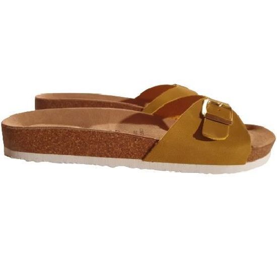 Yellow sandale hotsell femme