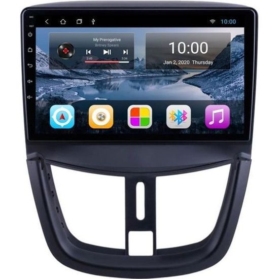 Autoradio Android Pour Chevrolet Trax 2013-2016 - CarPlay/Android Auto, GPS, Bluetooth, WiFi, Écran Tactile