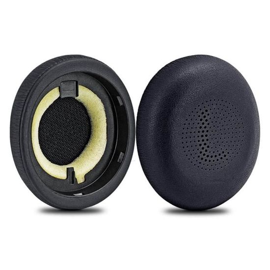 Coussinets De Rechange Noirs Pour Oreillettes JBL E55BT - Confort Et Remplacement Facile