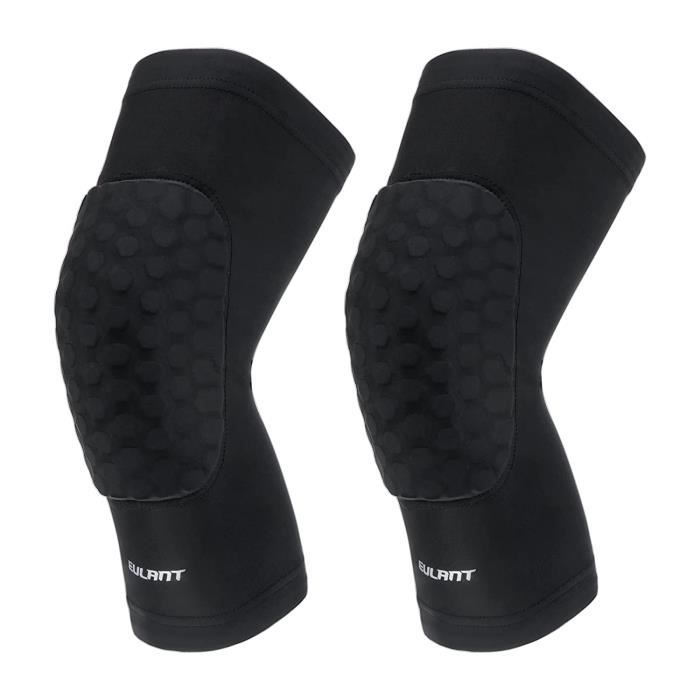 Compression Sports genouillères Protecteur Basketball Genouillère Tir  Volley-ball Supports Sécurité Kneepad Gym