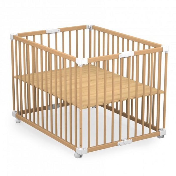 Ateliers T4 Parc Pliant Bois Cdiscount Puericulture Eveil Bebe