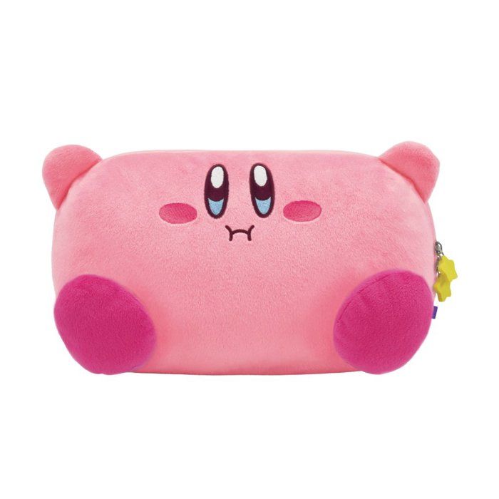 Pochette peluche Plush Pouch HORI Kirby Nintendo Switch 2 Protection console Rangement accessoires et jeux - vue 1