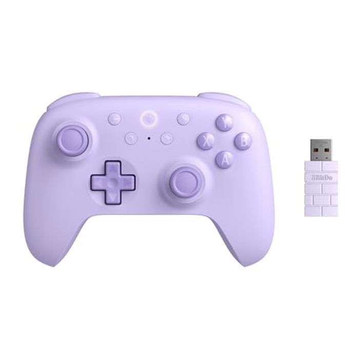 8Bitdo Ultimate 2C Wireless Controller for Windows PC and Android with 1000Hz Polling Rate Hall Effect Joysticks and Hall