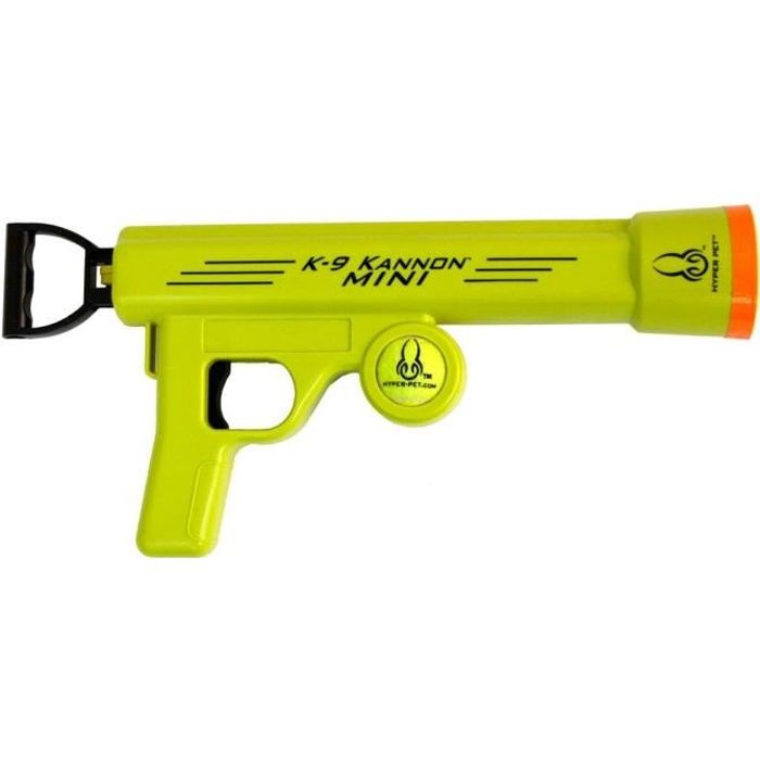 HYPER PET Lanceur de balles sous forme de fusil K9 Kannon Mini - Pour chien