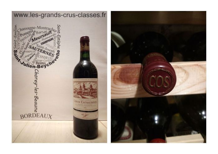 Cos d'Estournel 1991 - Saint-Estèphe - 2ème Grand Cru Classé - 1 x 75 cl - Rouge