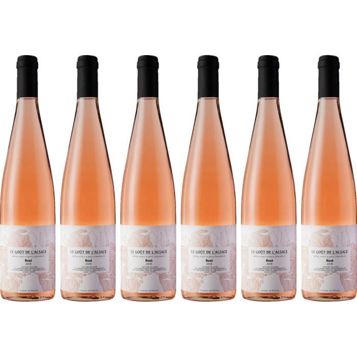 Rosé Goût de l'Alsace 2020 AOP - 6x 75 cl
