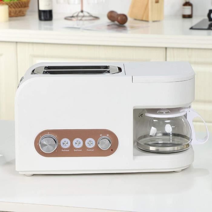 YAOURTIERE - FROMAGERE ZTGL Grille Pain 2 Tranches en Acier Inoxydable avec 7 Reacuteglages de Pain Machine agrave Cafeacute 600179